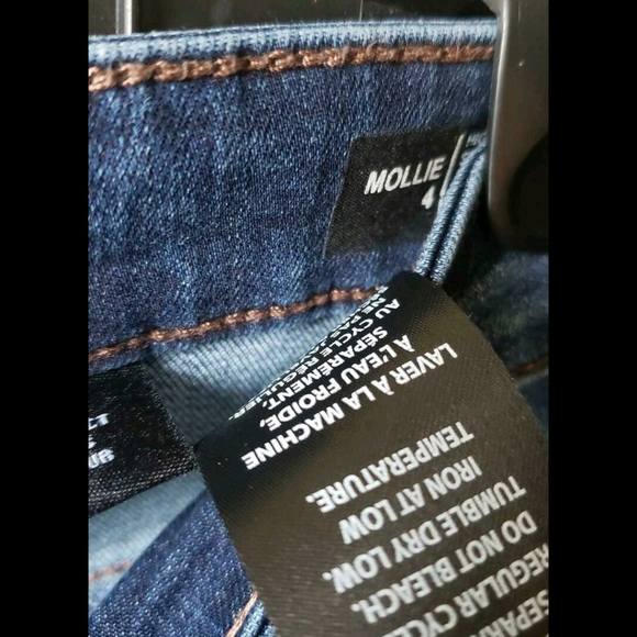 NWOT BUFFALO DAVID BOTTON Mollie high rise jeans Sz 4 - Picture 6 of 7